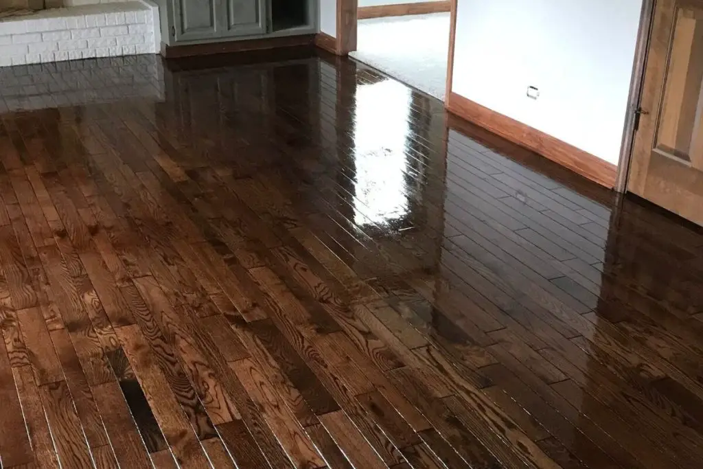 special walnut stain on red oak 