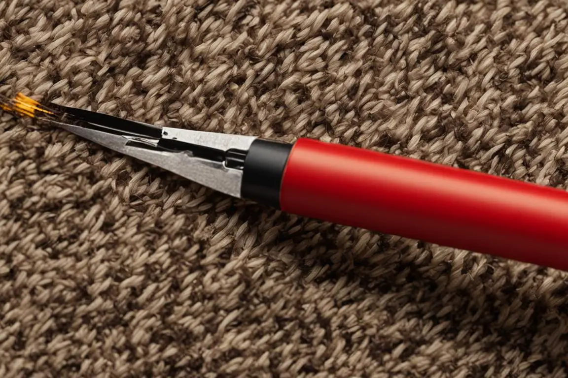 How to Repair Cigarette Burns in Carpet