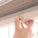 How to fix levolor push button blinds