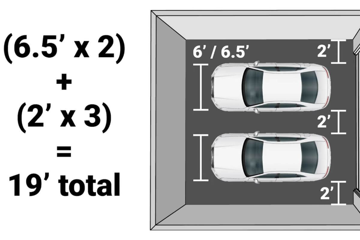 Garage Size For 2 Suvs