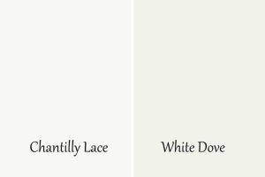 Read more about the article Chantilly Lace vs. White Dove: Choosing the Perfect Shade for Your Interior
