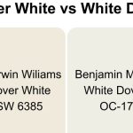 Dover White vs. White Dove: Choosing the Perfect White Paint for Your Home