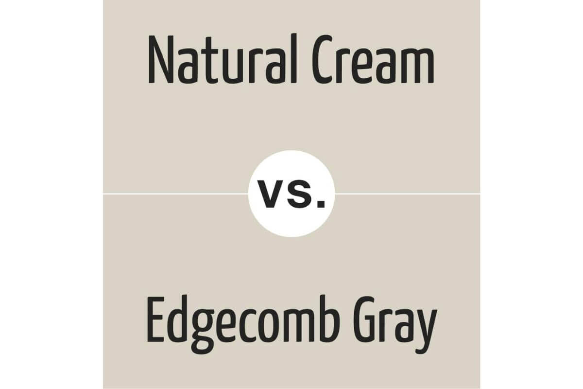 Read more about the article Natural Cream vs. Edgecomb Gray: Choosing the Perfect Neutral Paint Color