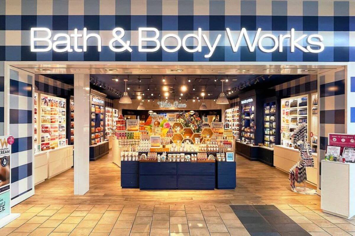 Finding Bath and Body Works in the Mall