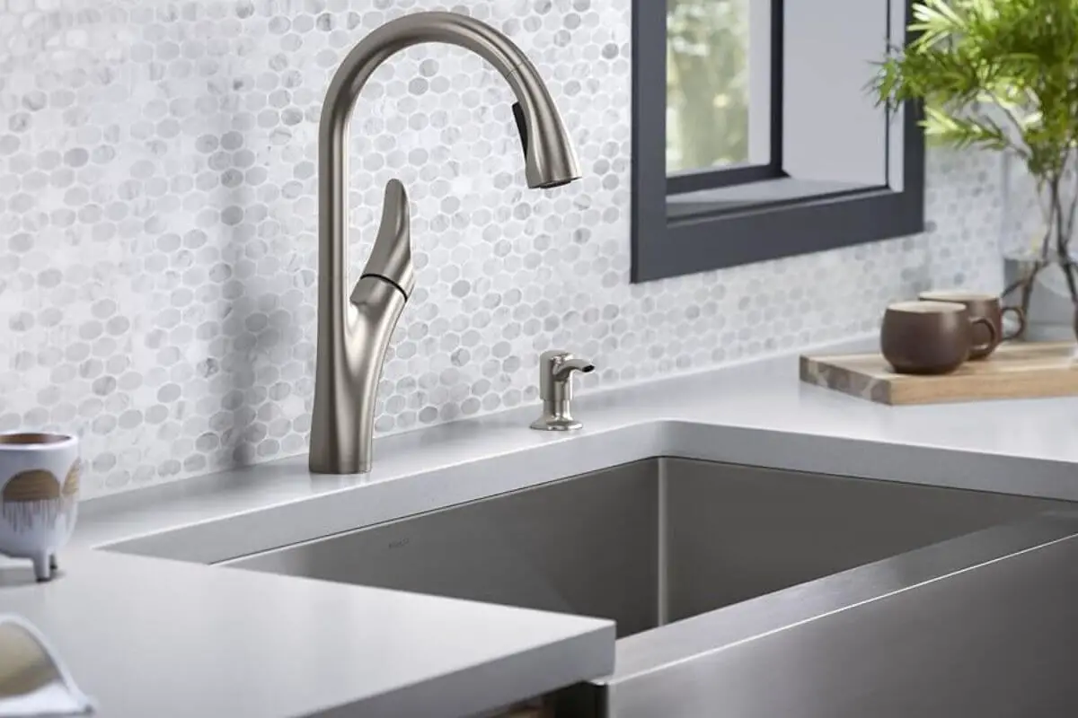 Kohler K 597 VS Simplice Kitchen Faucet The Perfect Blend Of Style And   Kohler K 597 VS Simplice Kitchen Faucet  