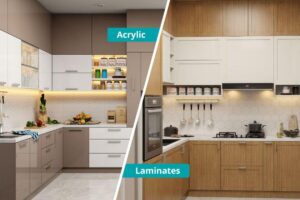 Read more about the article Acrylic vs. Lacquer Kitchen Cabinets: Which Is the Best Choice for Your Home?