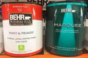 Read more about the article Behr Premium Plus vs. Marquee: Which Paint is Right for Your Project?
