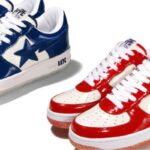 Dive into Luxury: Exploring the A Bathing Ape (BAPE) STA Patent Leather Blue White