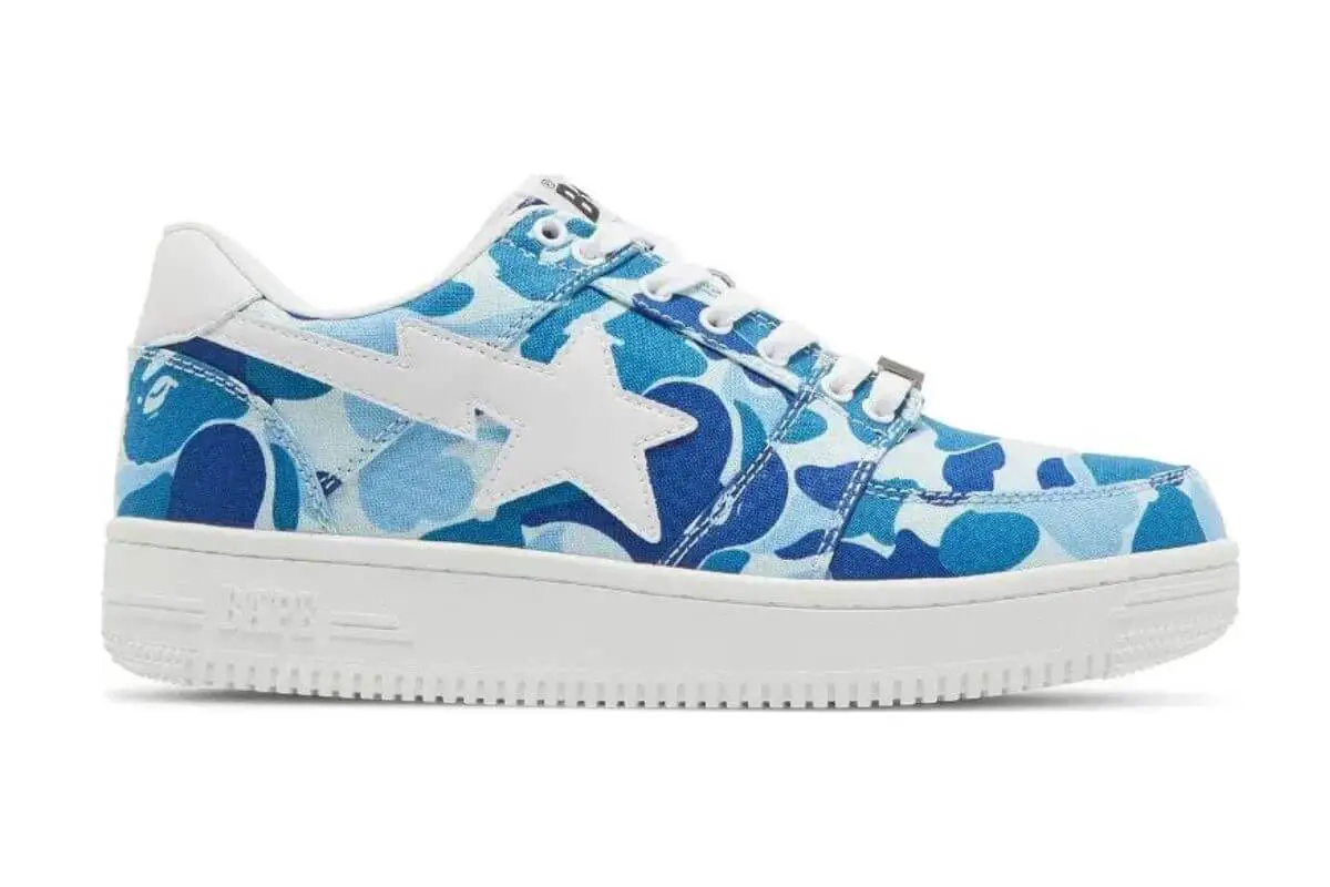 Unveiling Style: The Allure of A Bathing Ape (BAPE) SK8 STA ABC Camo Blue