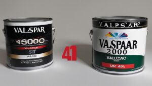 Read more about the article Valspar 2000 vs 4000: Paint Comparison Guide