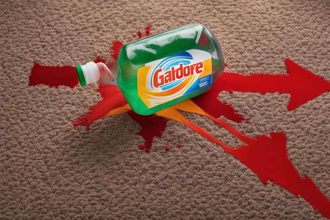 Clean Gatorade Stains From Carpet Quick & Easy