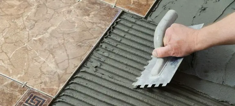 How Thick is Thinset Under Tile