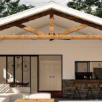 How to Attach a Gable Porch Roof to Your House
