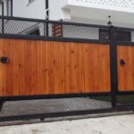 How to Build a Metal Gate with Wood Slats