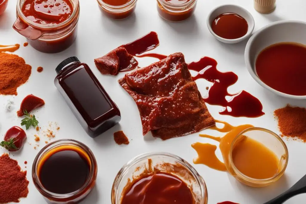 Removing BBQ Sauce Stains from Clothes