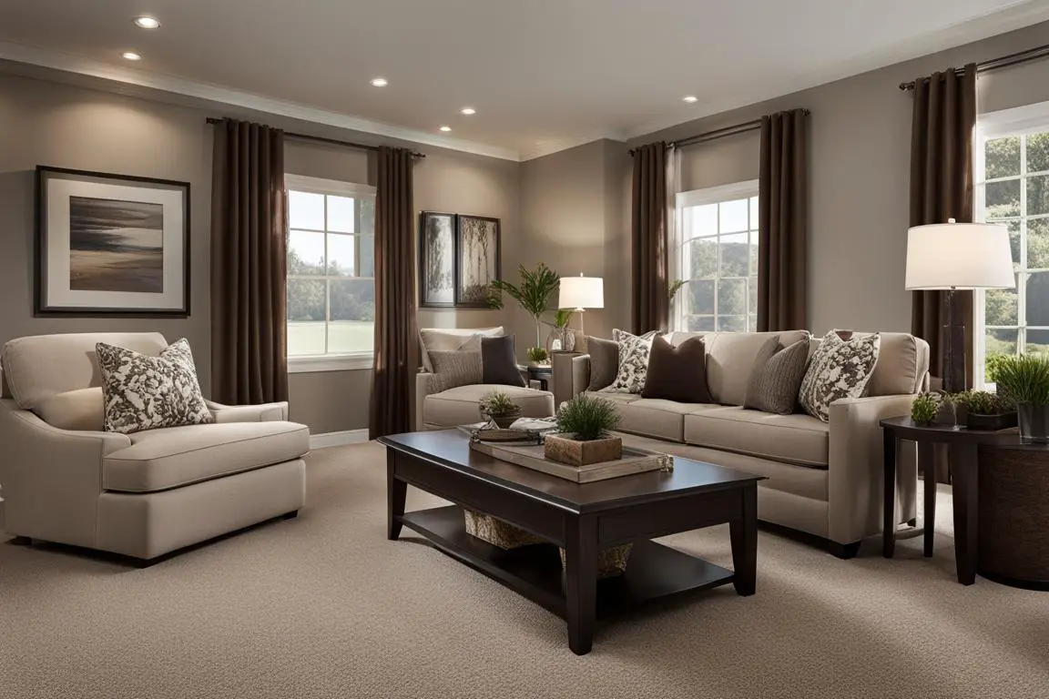 Perfect Carpet Colors for Agreeable Gray Walls