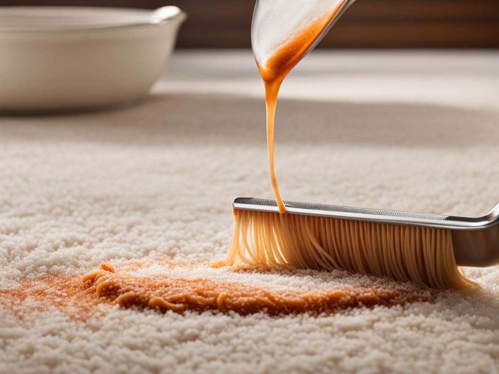 baking soda for carpet stain removal