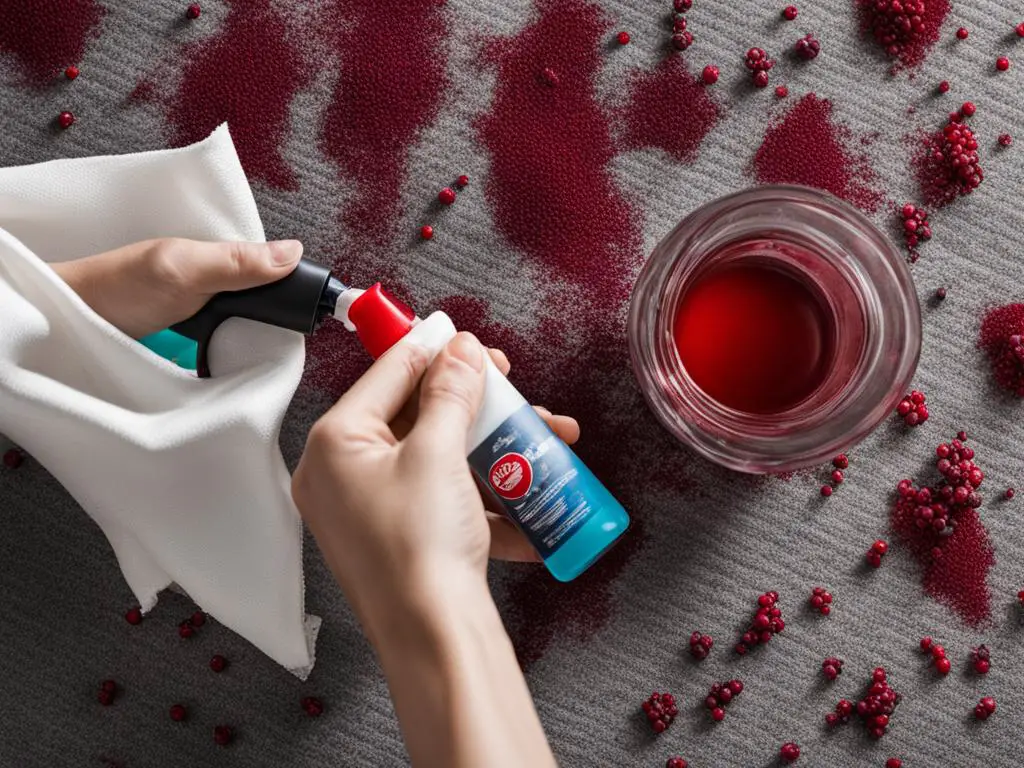 carpet cleaning for berry stains