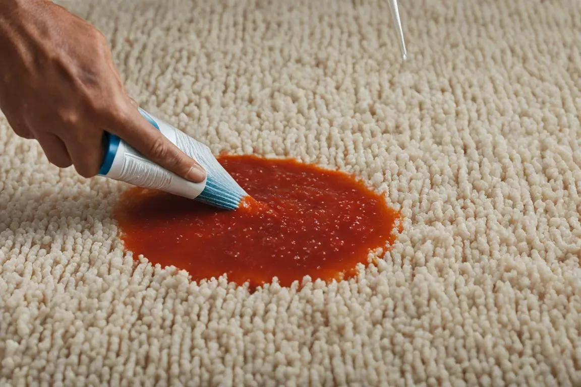 Quick Marinara Stain Removal from Carpets