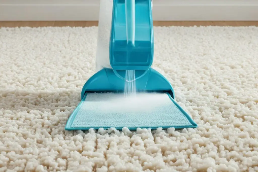 carpet shampooing and rinsing