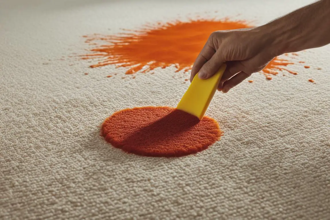 Remove Pizza Sauce from Carpet Easily!