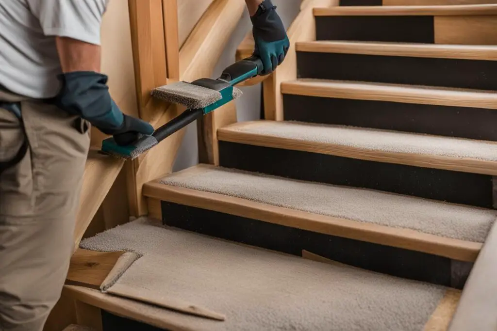 carpet stair treads installation