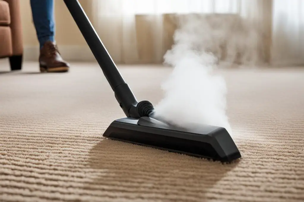 carpet steam cleaner for sticky residue removal