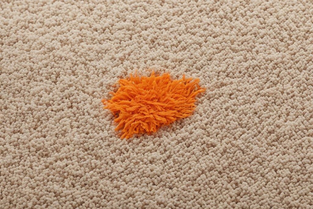 crayon stain on carpet