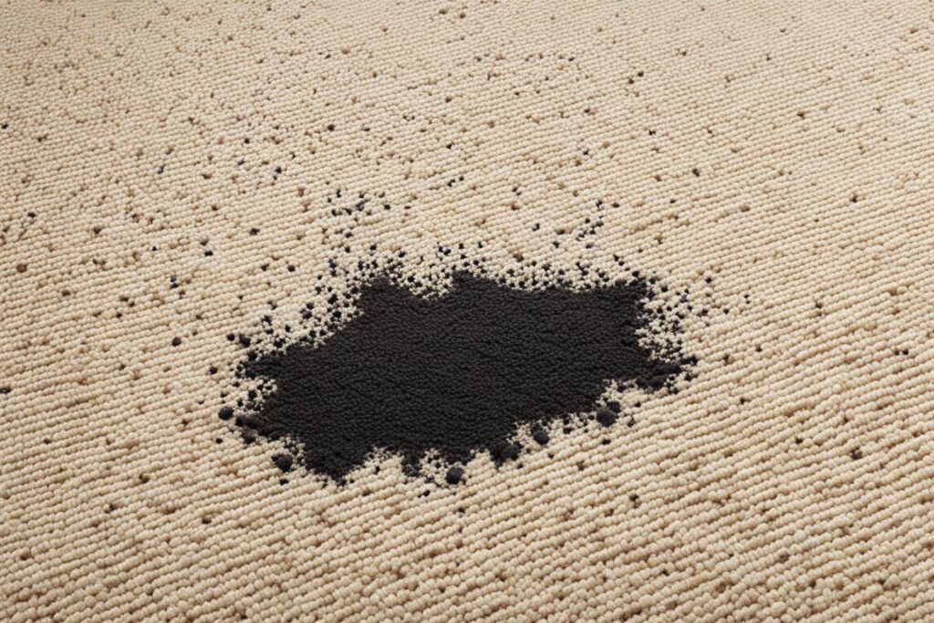 detergent stains on carpet