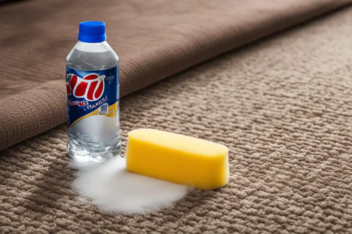 how to clean soda out of carpet