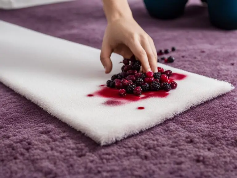 Remove Berry Stains from Carpet Quick Guide