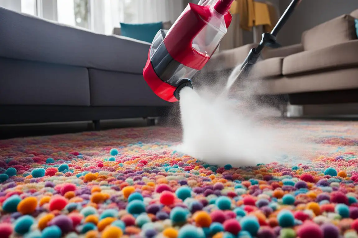 how to get detergent out of carpet
