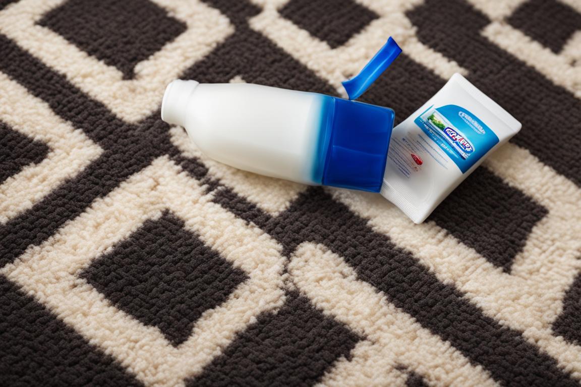 how to get lotion out of carpet