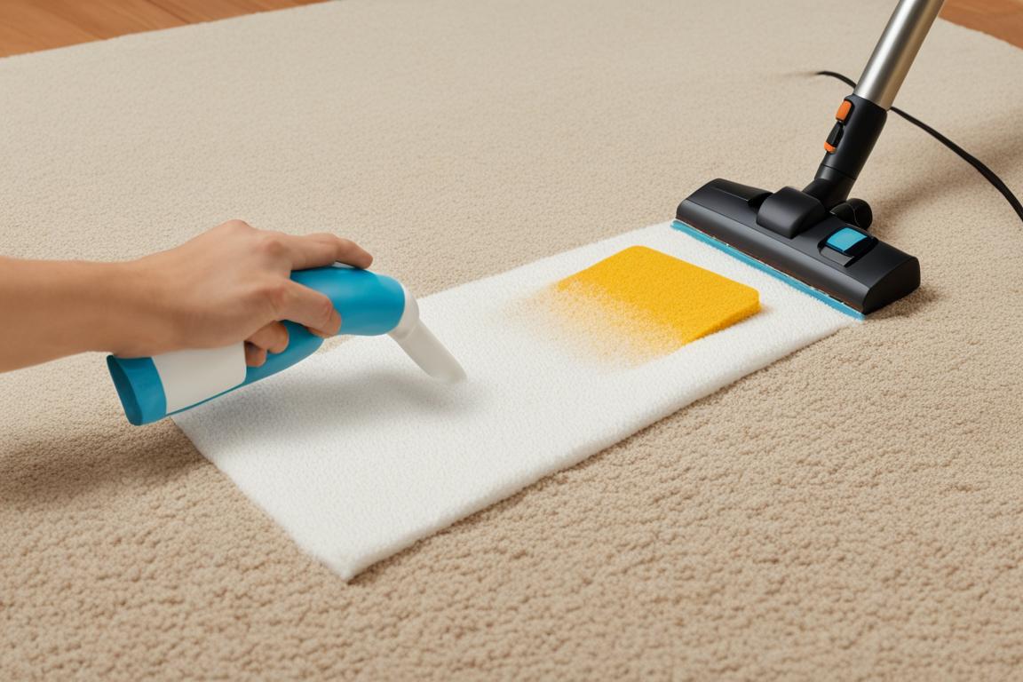 how to get marshmallow out of carpet