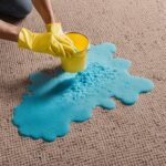 Easy Washable Paint Removal from Carpet