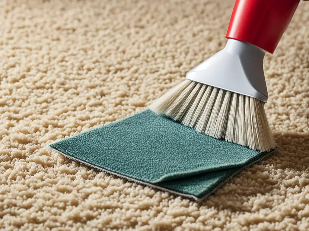 how to remove adhesive from carpet