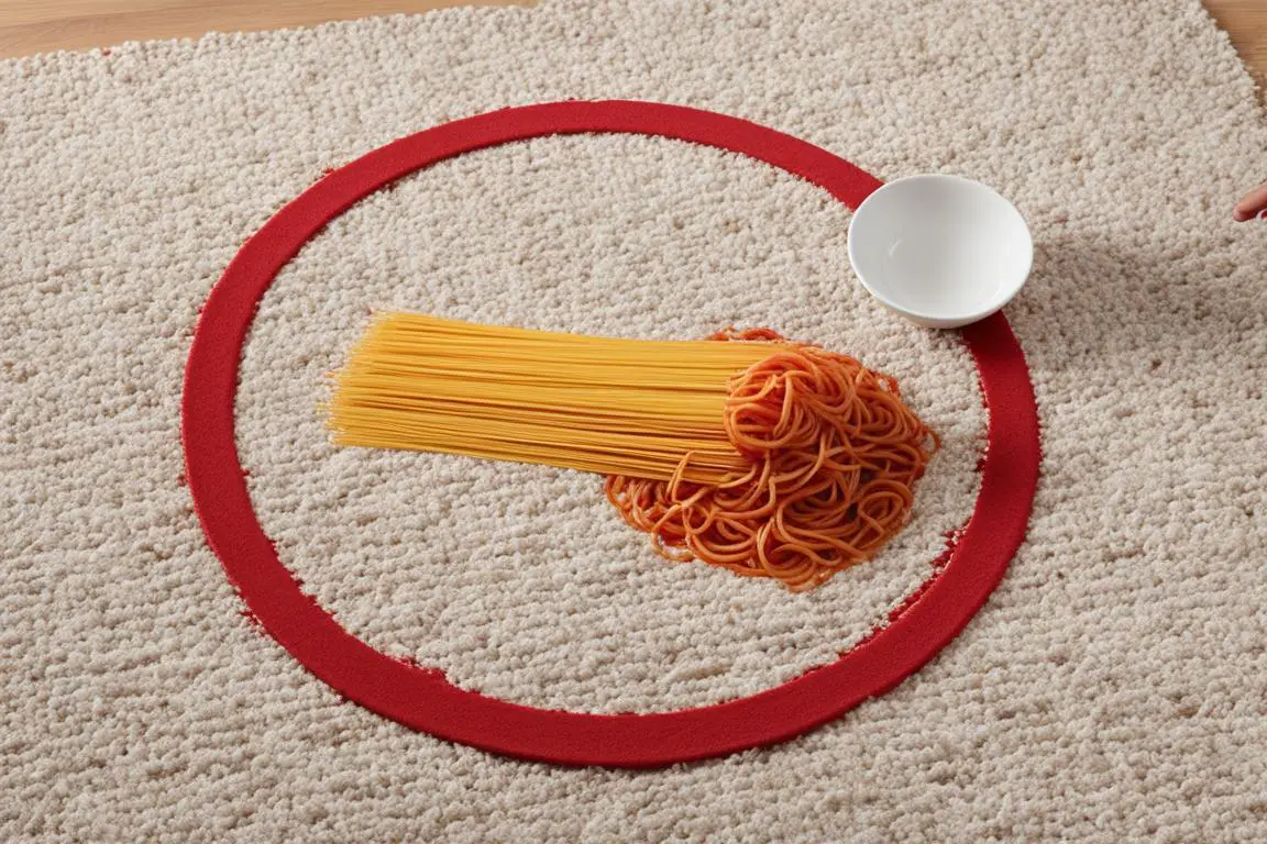 Remove Spaghetti Sauce Stains from Carpet Fast