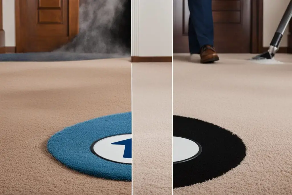 responsibility for carpet cleaning