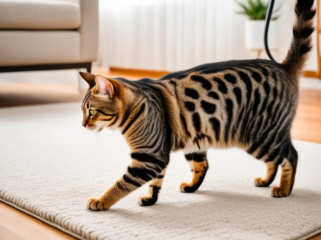 using cat scratch deterrent sprays on carpets