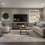 Perfect Carpet Colors for Agreeable Gray Walls