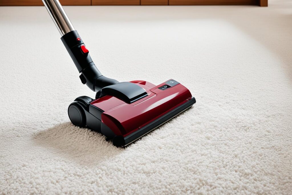 white carpet maintenance