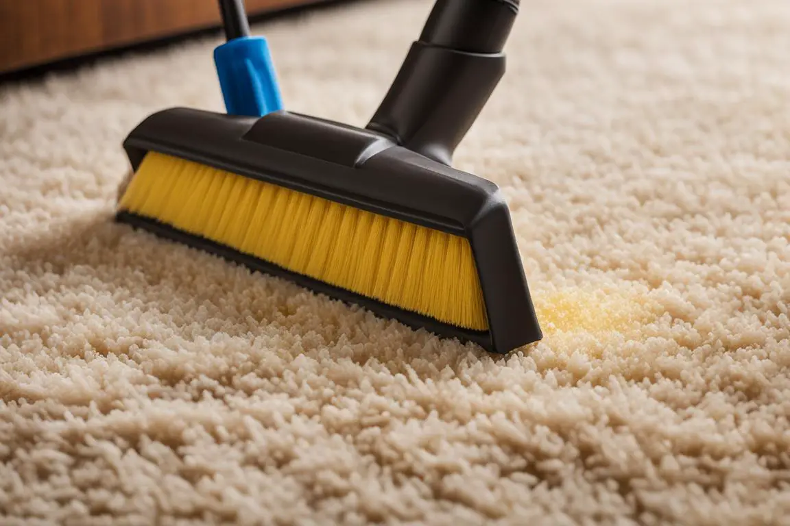Remove Yellow Dog Vomit from Carpet Easily