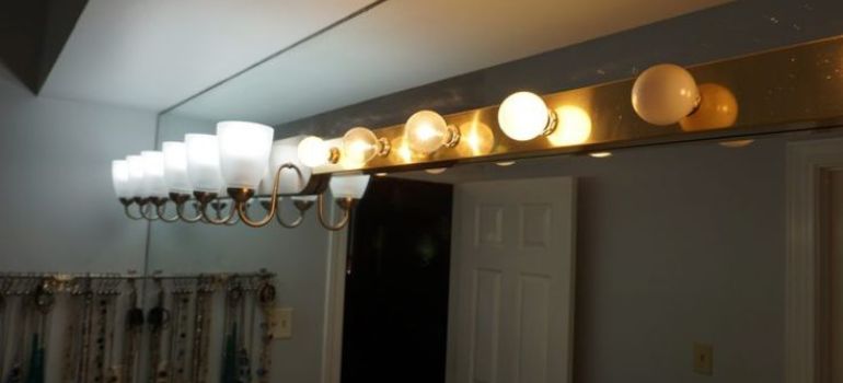 Attach the New Vanity Lights