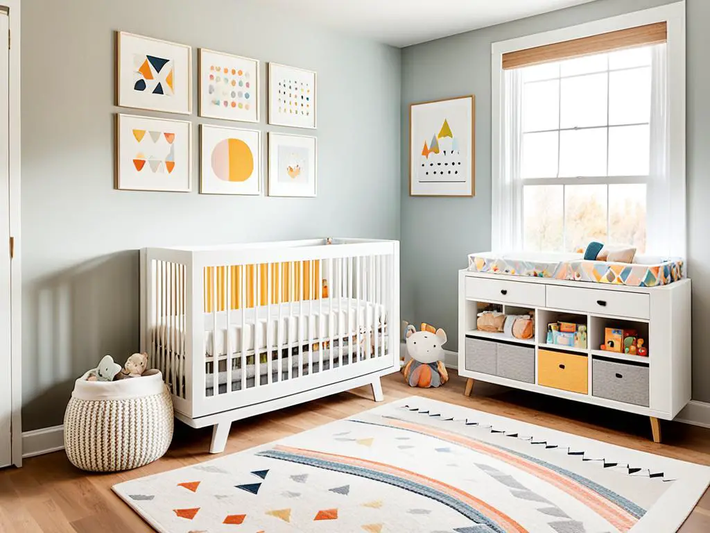 Choosing the Right Size Rug for a Nursery