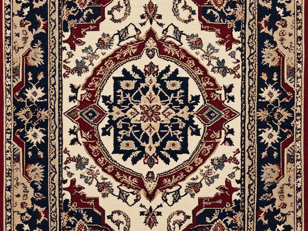 Determining rug quality by knots per square inch