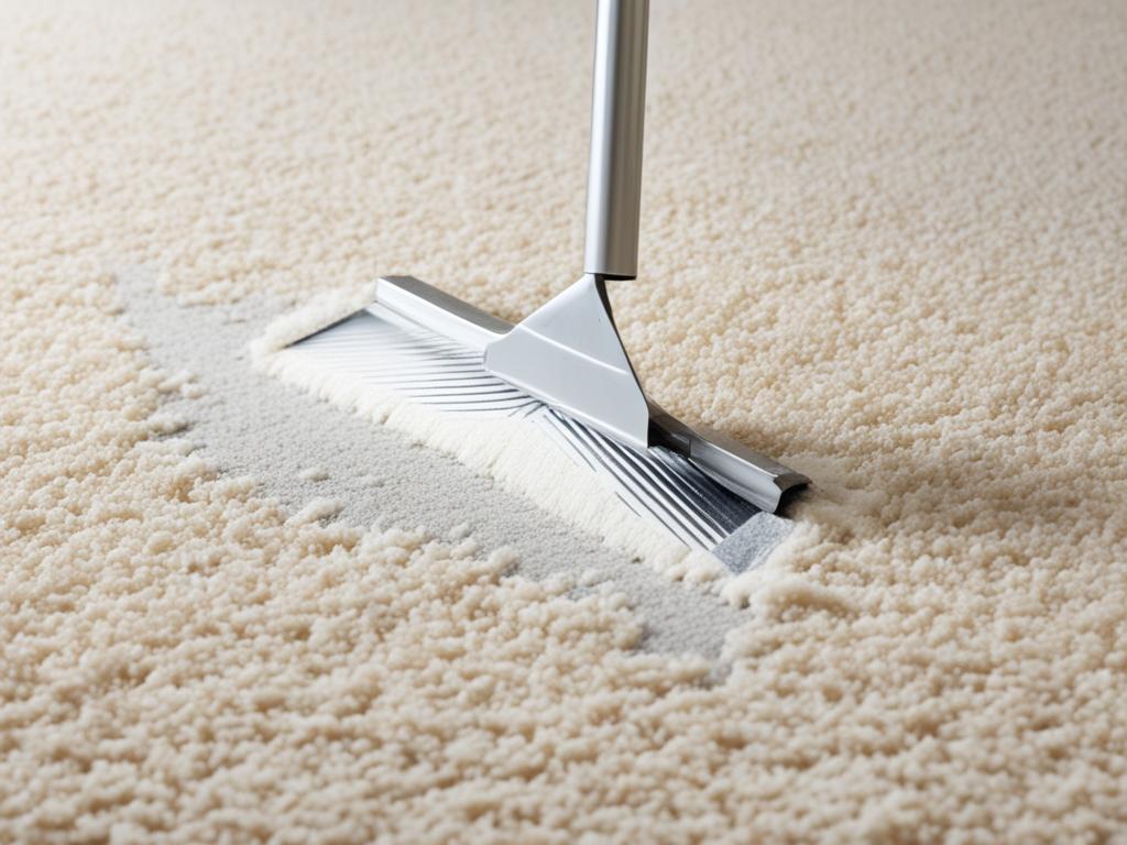 Importance of removing caulk from carpet