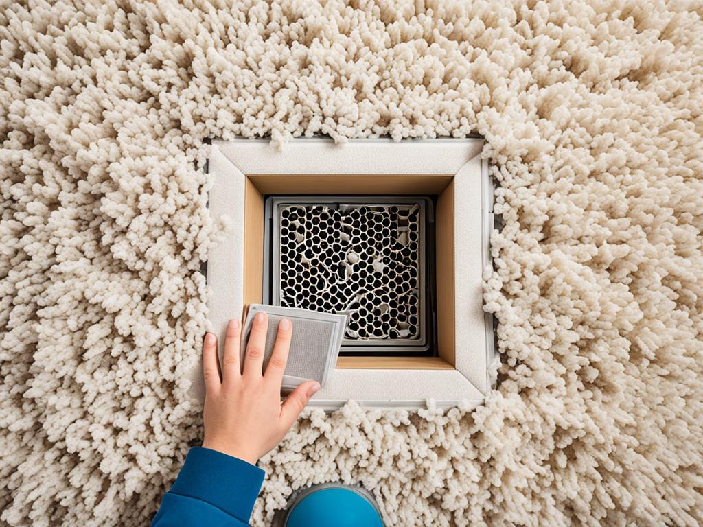 Securing Floor Vents on Carpet for Children's Safety