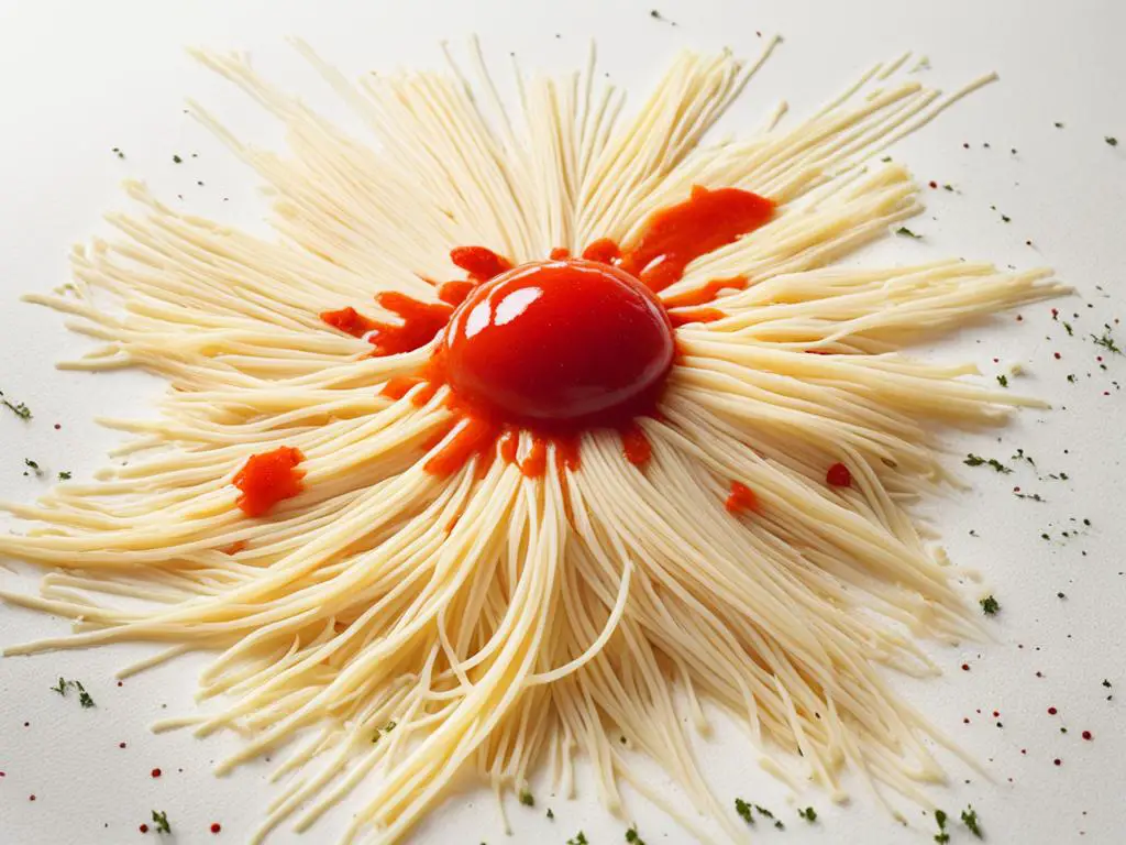 Spaghetti sauce stain