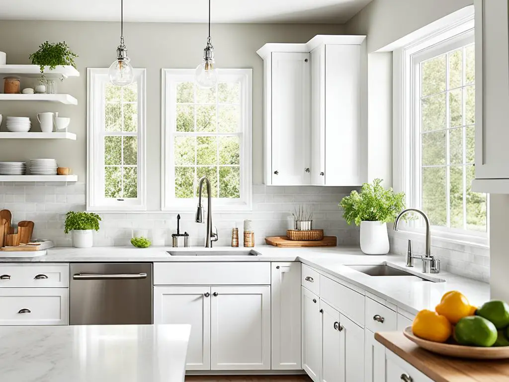 advantages of white cabinets