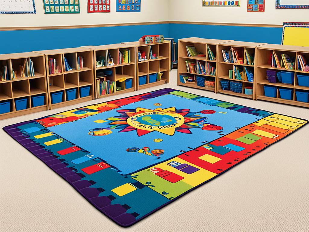 best size rug for classroom